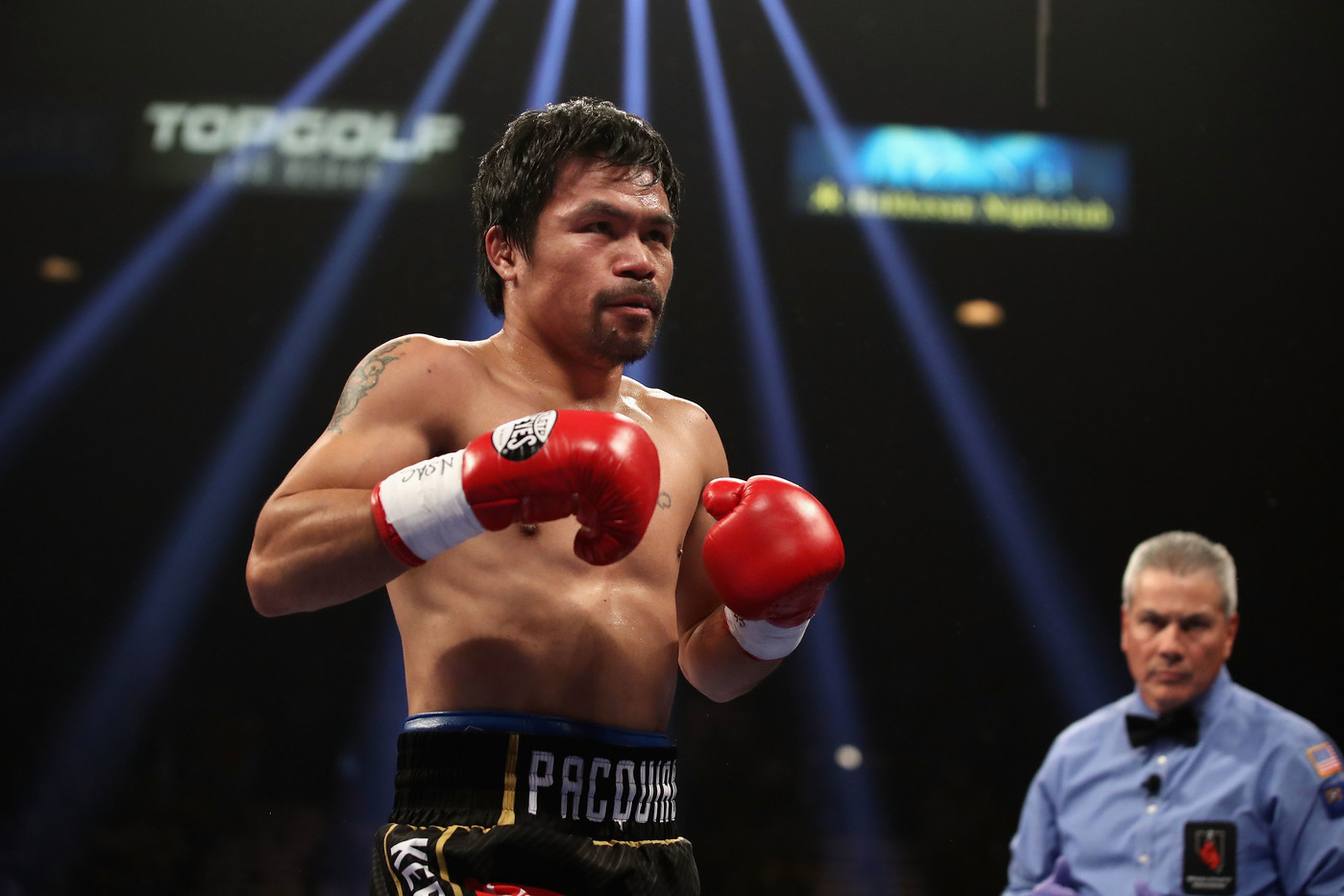 Boxe: la blessure à un oeil de Pacquiao moins grave que redouté