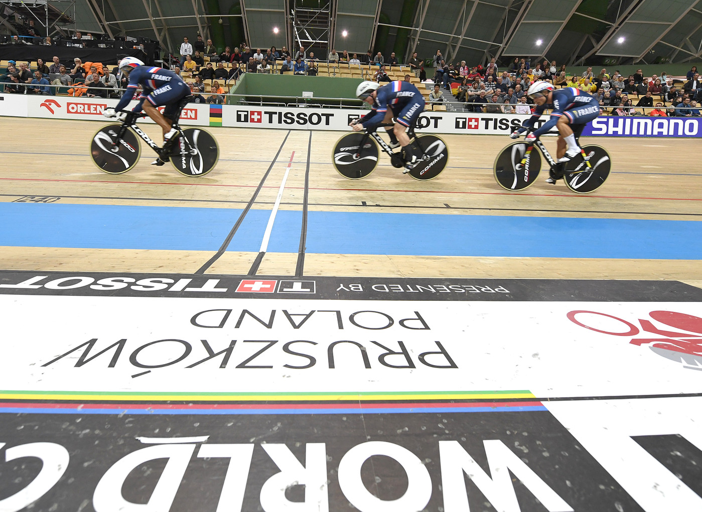 Cyclisme: l'argent pour la vitesse française aux Mondiaux