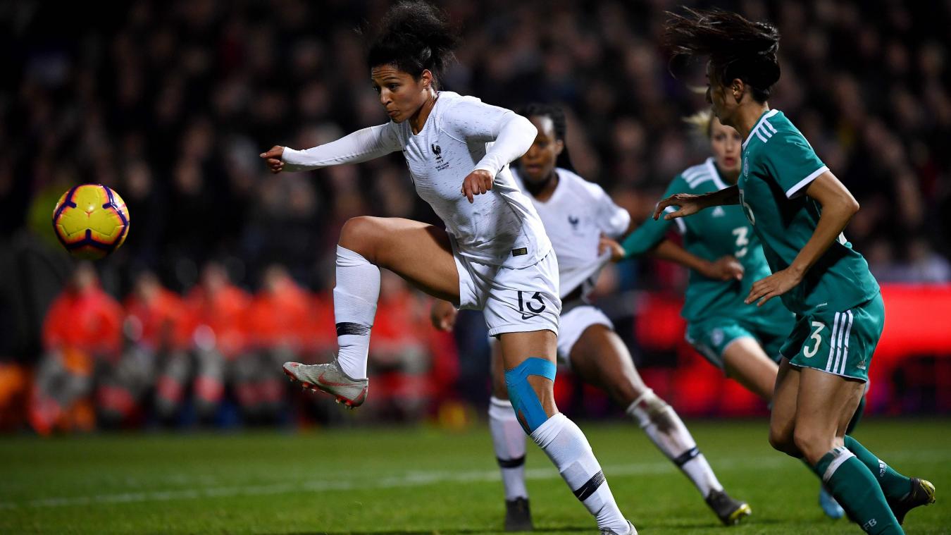 Coup d'arrêt pour les Bleues face à l'Allemagne, à 100 jours du Mondial