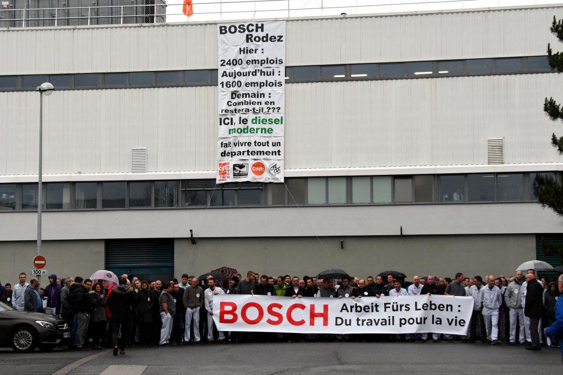 Bosch à Rodez: "union sacrée" en Aveyron pour sauver la filière automobile