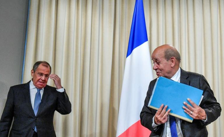 A Moscou, les ministres français plaident la détente et la fin de "la défiance"