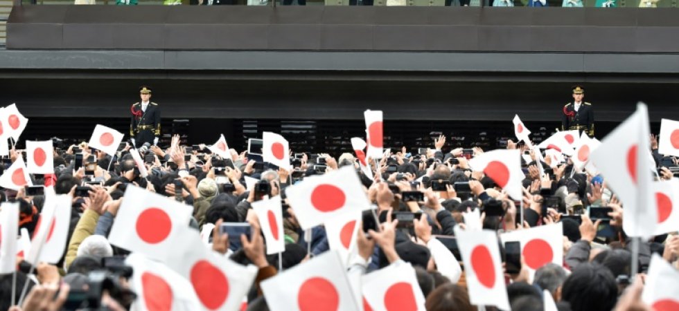 L'empereur du Japon espère une année 2020 sans désastre naturel