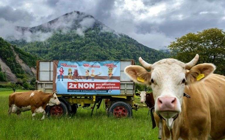 Les Suisses refusent d'interdire les pesticides de synthèse