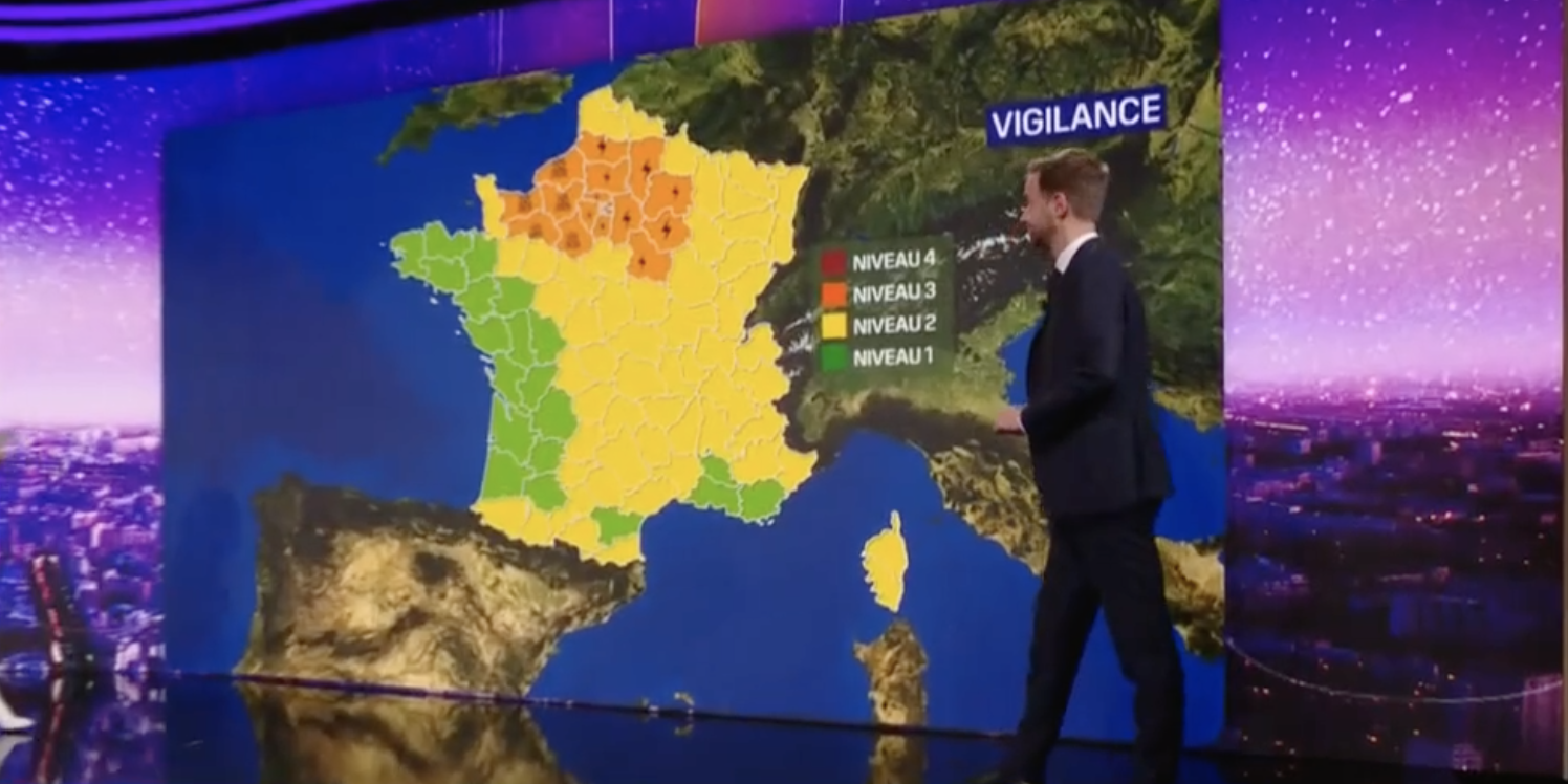 Météo : 19 départements maintenus en vigilance orange pour crues, orages et pluie-inondation